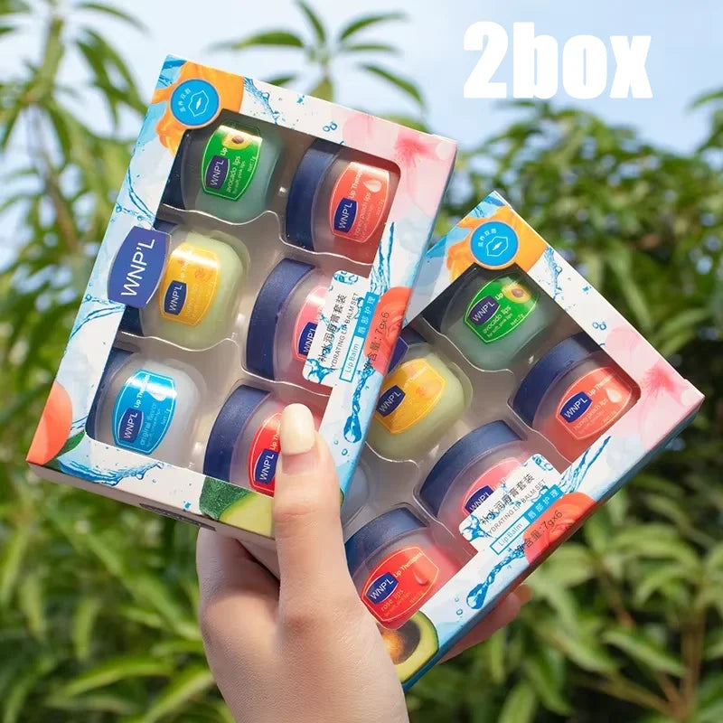 Natural Plant Lip Balm Moisturizing Lipsticks Base Cute Makeup Anti-Cracking Lip Oil Original Korean Cosmetics Skin Care