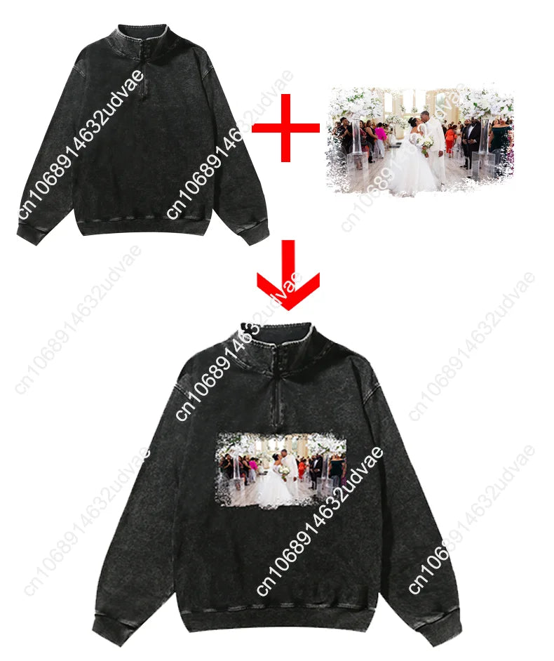 Deltarune Spamton Undertale Retro Sweatshirt Man Woman Teenager Vintage Pullover Half Zipper Sweat Shirt Custom Sleeved Tshirt