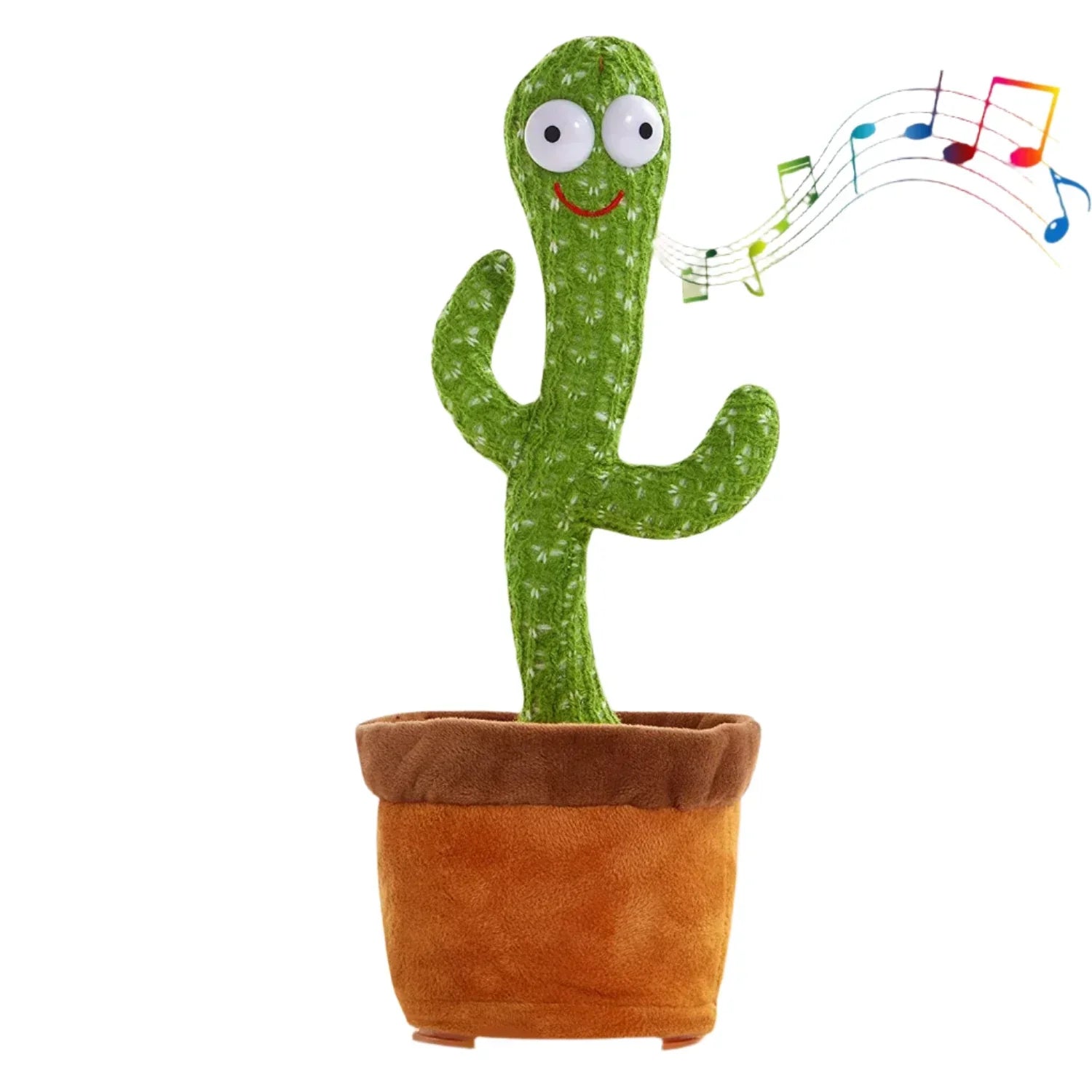 Rechargeable Dancing Cactus Plush Toy for Kids-0
