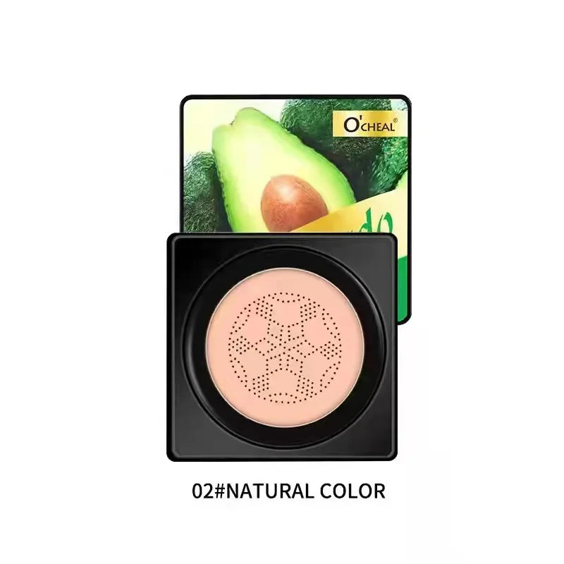 Magic Foundation Mushroom Head Air Cushion CC Cream Waterproof Brighten Foundation Cream Women Base Makeup Face Korean Cosmetics