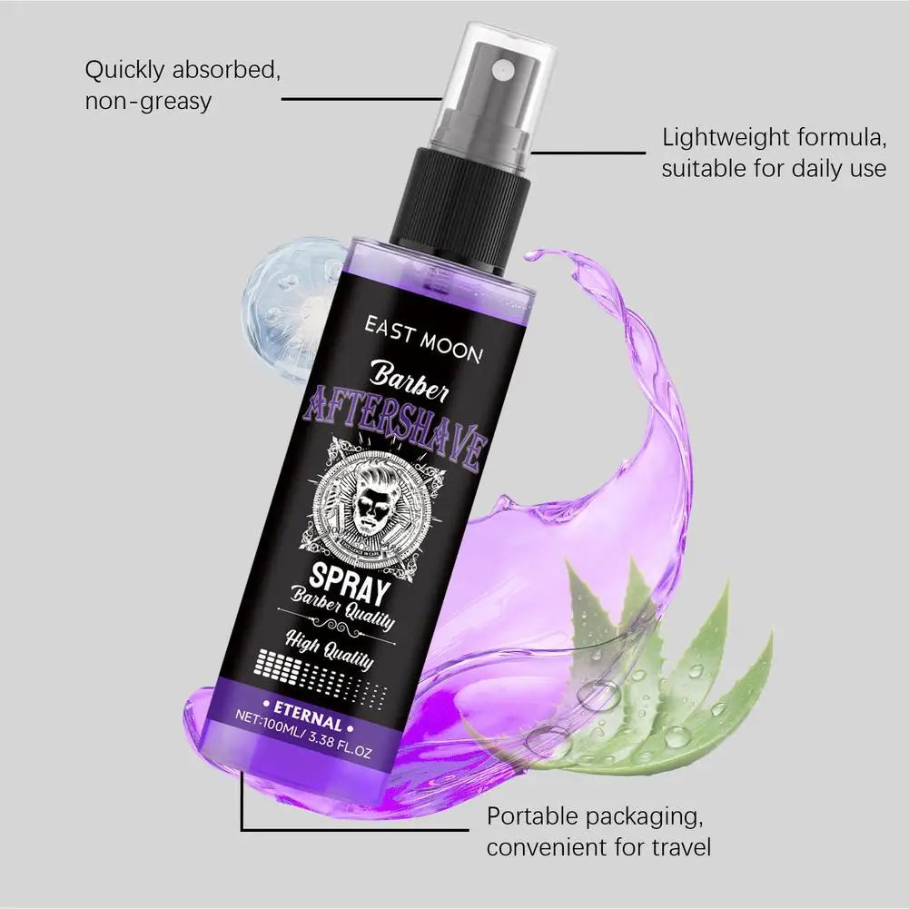 Brand-new Deep Moisturizing Men's Aftershave Spray Hydrate Groomed Repair Soothing Damaged Beard Care Men's After Shave Spray