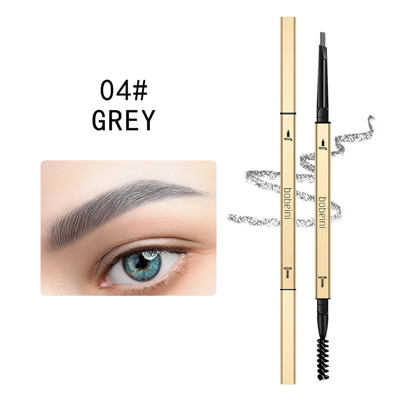 Dual-Ended Waterproof Eyebrow Pencil – Precise, Long-Lasting & Smudge-Proof Brow Makeup