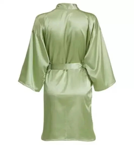 Personalized Name Bridesmaid Robes Bride Gift Bride Robe Gift Satin Robe Bride Dressing Gown Bridal Party Robes Wedding Robe