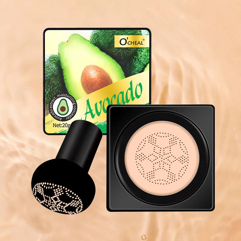 Magic Foundation Mushroom Head Air Cushion CC Cream Waterproof Brighten Foundation Cream Women Base Makeup Face Korean Cosmetics