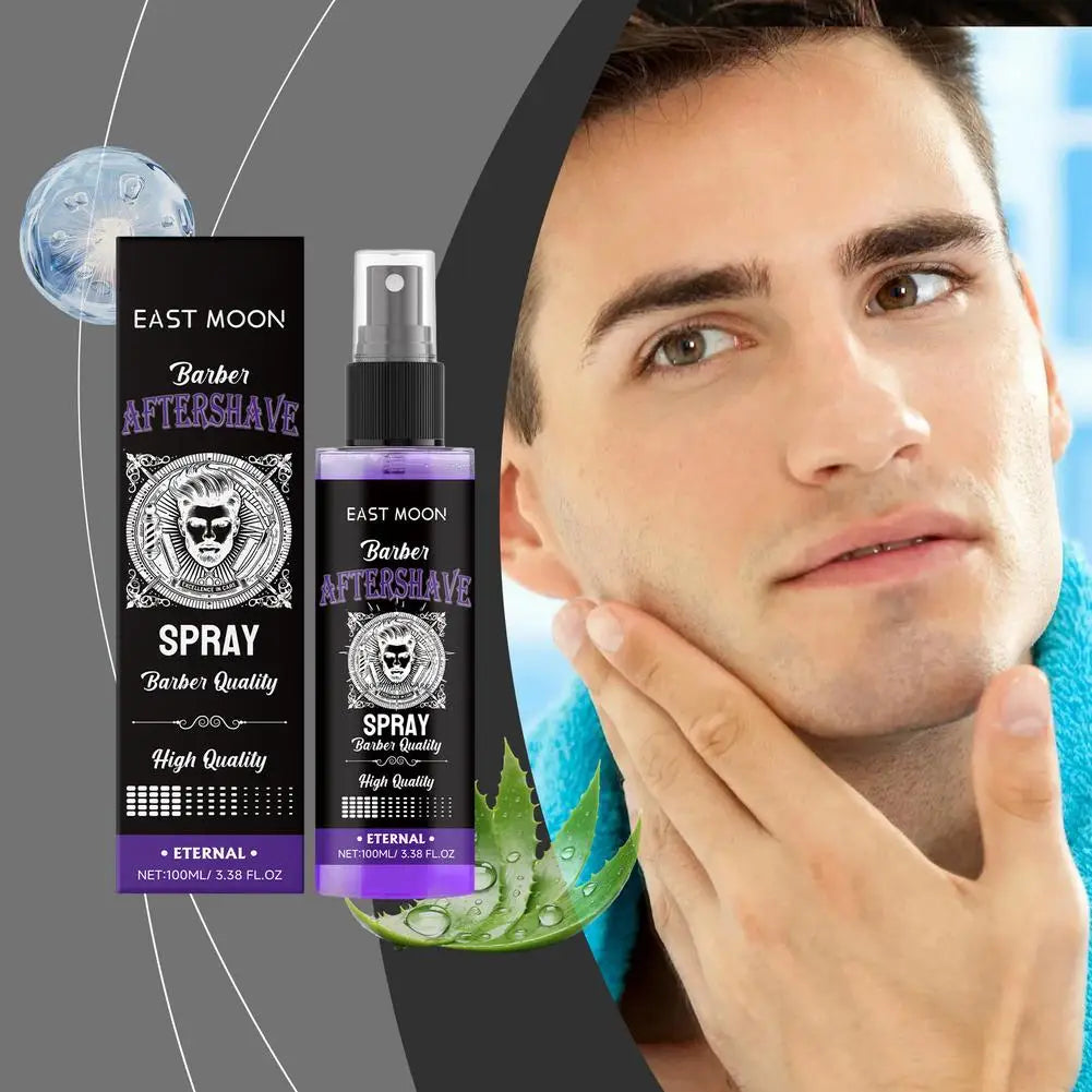 Brand-new Deep Moisturizing Men's Aftershave Spray Hydrate Groomed Repair Soothing Damaged Beard Care Men's After Shave Spray