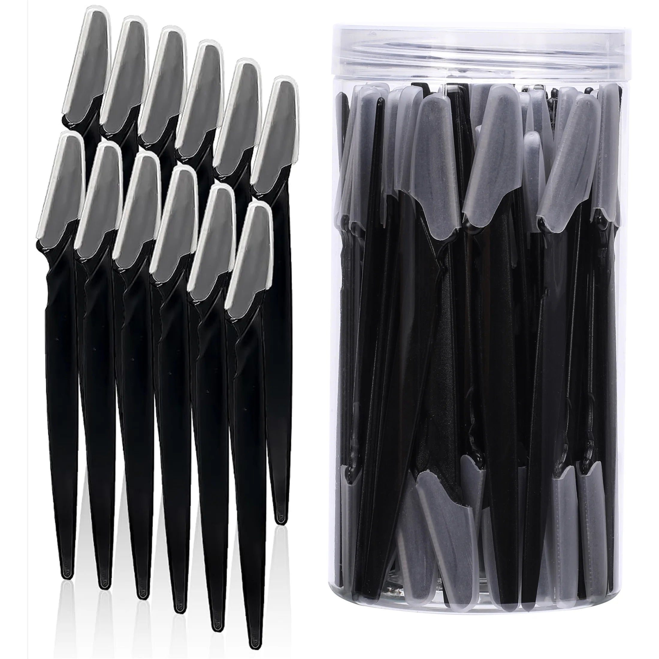 3/4/10Pcs Eyebrow Trimmer Face Blade Shaver Portable Eye Brow Epilation Hair Removal Safety Eyebrow Cutting Woman Makeup Tools